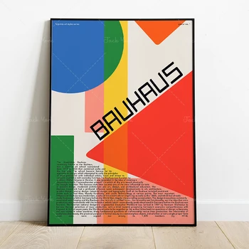 Bauhaus tlač wall art | Tlač farebné geometrické tlač | Art výstava, plagát, digitálny download | Polovici storočia, moderné a